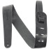 MARTIN Vintage black leather strap (width 5cm)