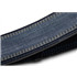 TAYLOR Blue Denim Strap Navy Leather Edges