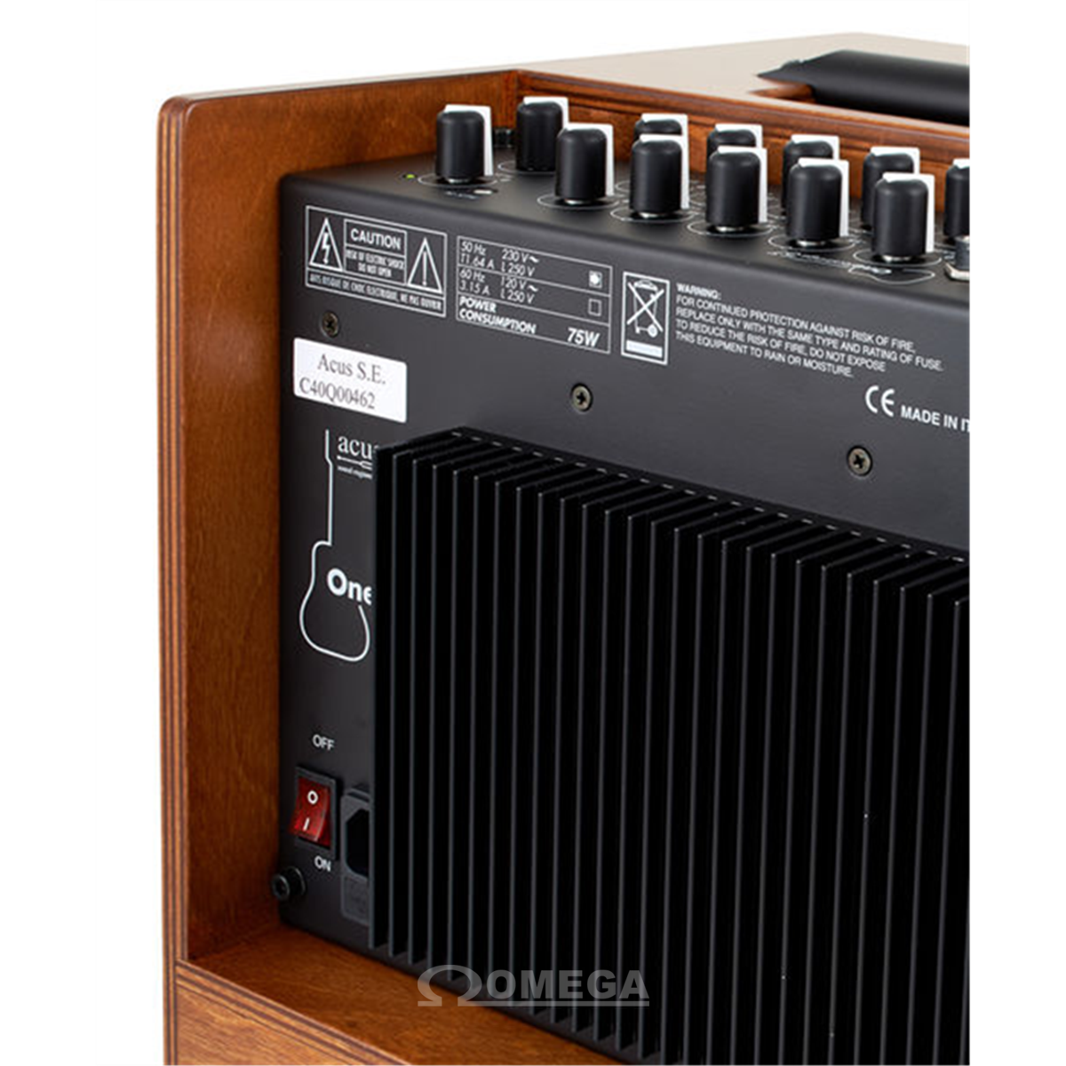 Omega Music  ACUS One 5T Wood Ampli guitare Acoustique 50W