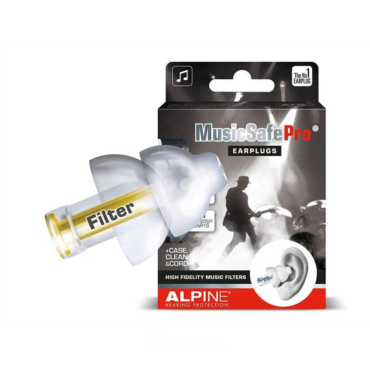 ALPINE ALP-MSP-TR Music Safe Pro Transp - Ear Plug