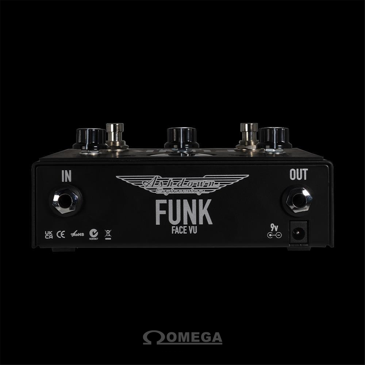 Omega Music | ASHDOWN SZ Funk Face Vu Twin Dynamic Filter Pedal Omega Music | ASHDOWN SZ Funk Face Vu Twin Dynamic Filter Pedal