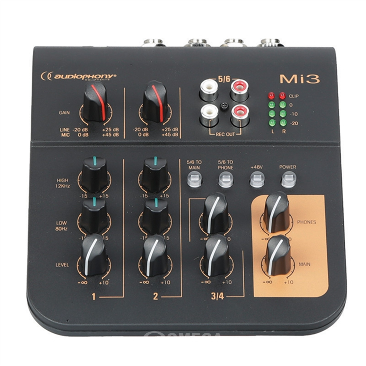 AUDIOPHONY Mi3 Mixer 3 Canaux