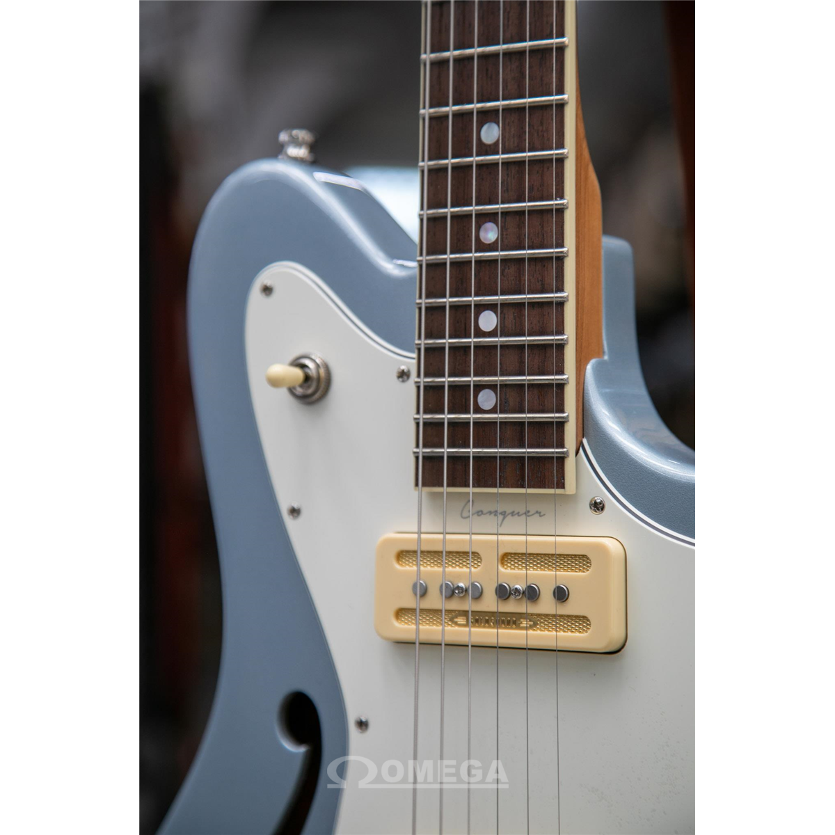 BAUM Conquer 59 Skyline Blue Guitare Electrique