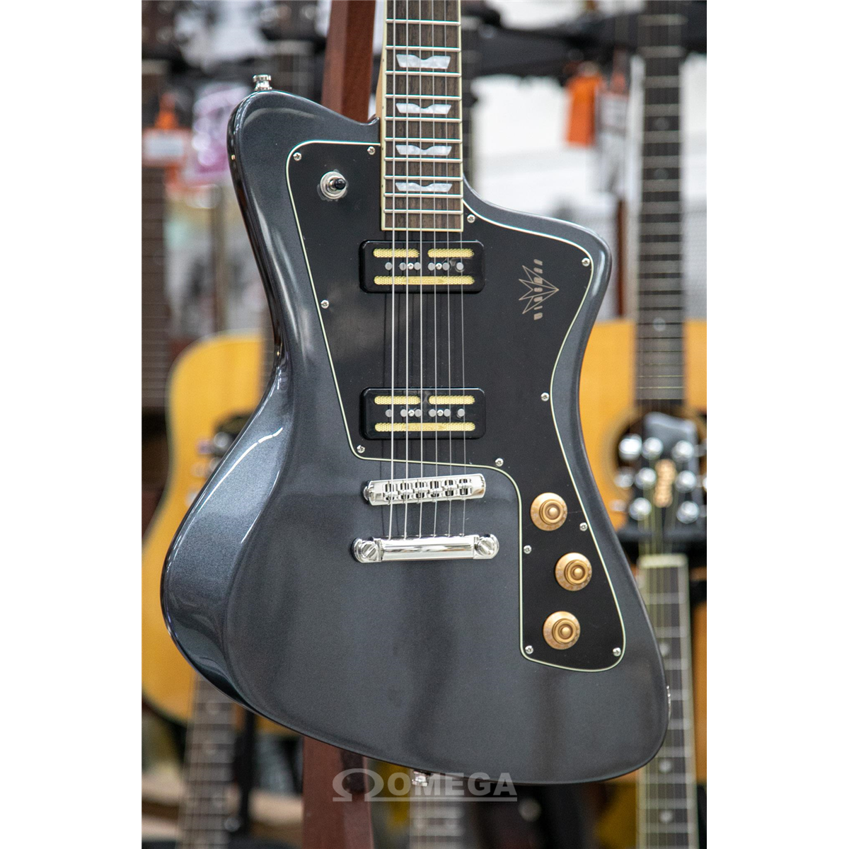 Omega Music | BAUM Wingman Dark Moon Electric Guitar Omega Music | BAUM Wingman Dark Moon Electric Guitar