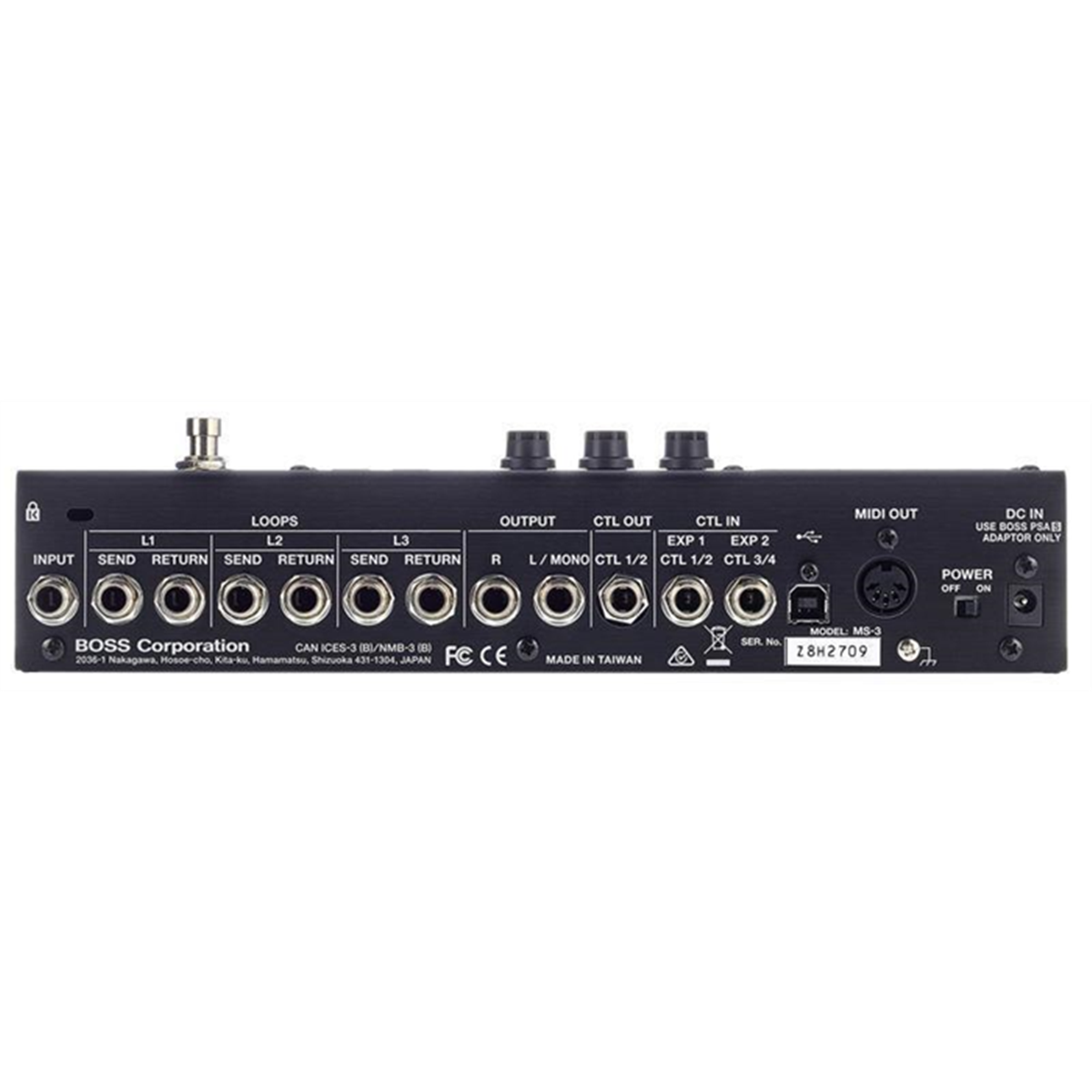 Omega Music | BOSS MS-3 Multi Effect Switcher Omega Music | BOSS MS-3 Multi Effect Switcher