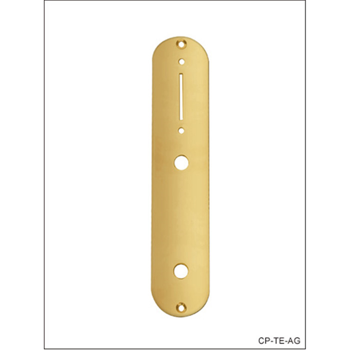 BOSTON CP-TE-AG Plaque Gold Hole Large