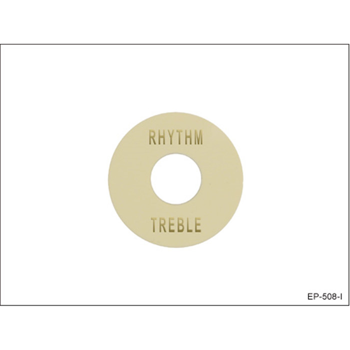 BOSTON EP-508-I 1115 Ivory Rhythm/Treble Switchpla