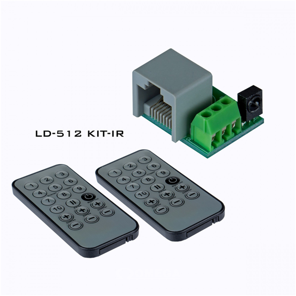 BRITEQ LD-512KIT-IR / Ensemble infrarouge pour DMX-Controller