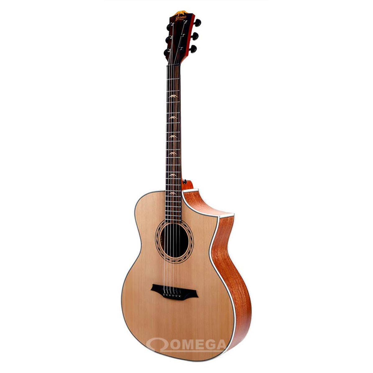 Omega Music BROMO BAA4C Appalachian Series auditorium guitar