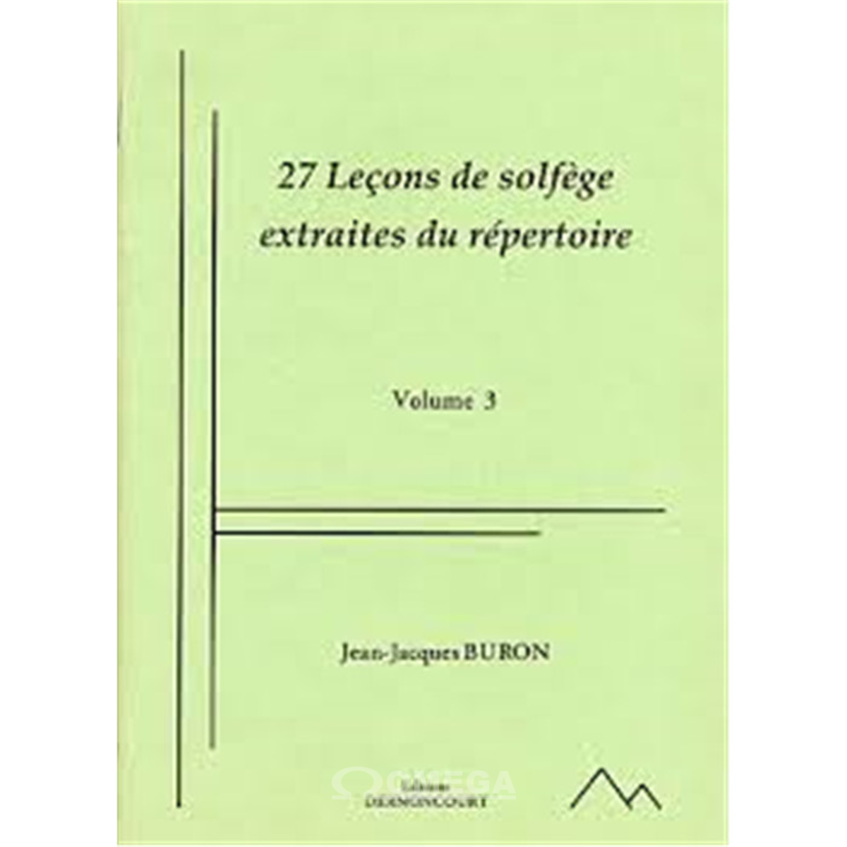BURON 27 Leçons du Répertoire Vol 3