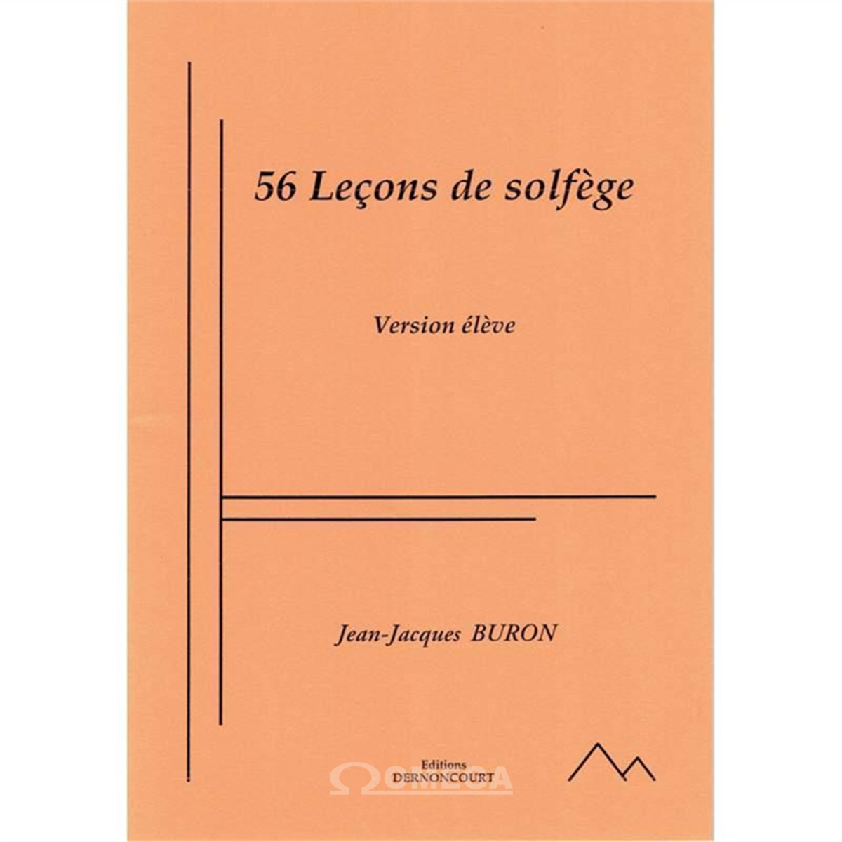 BURON 56 Leçons de Solfège Ed. Dernoncourt