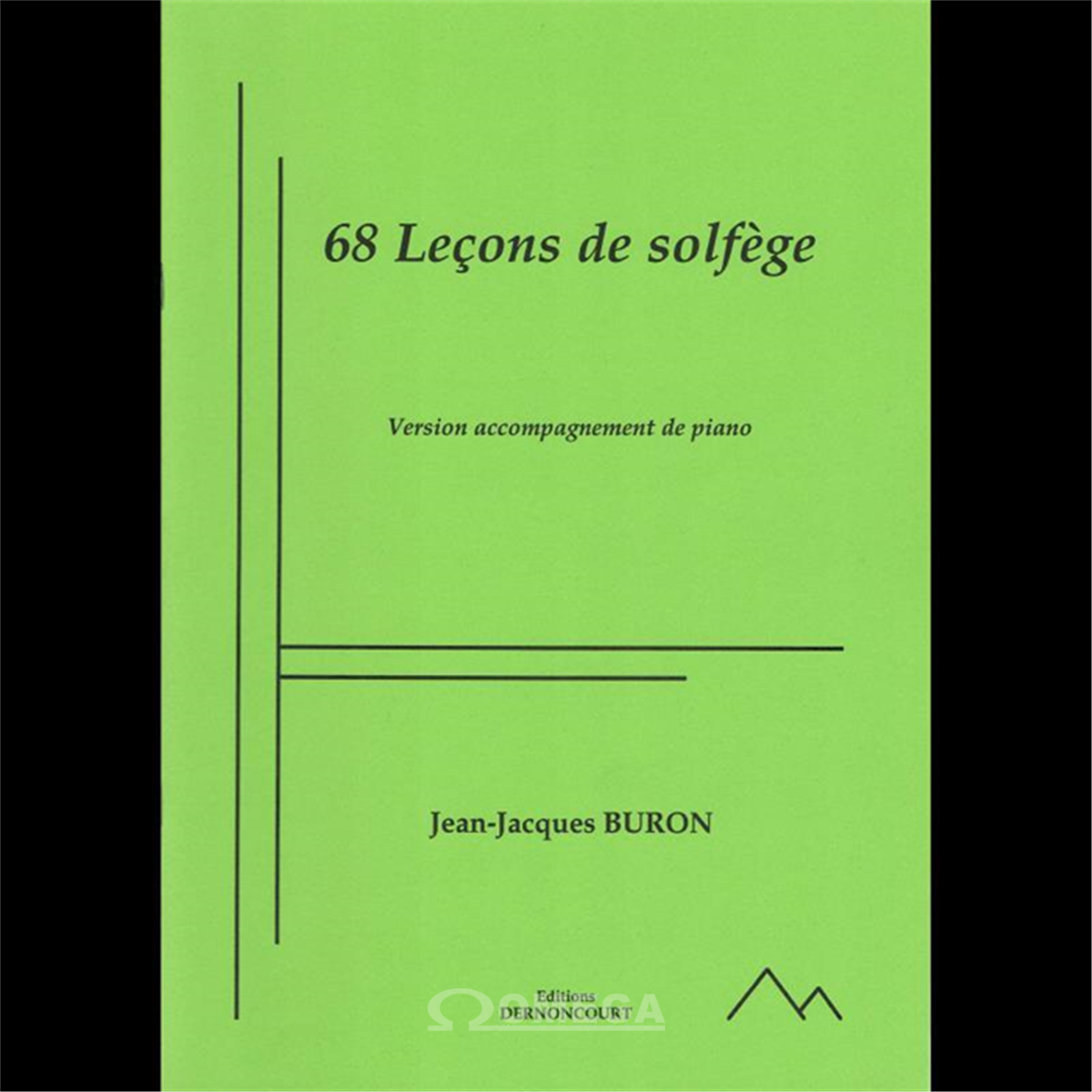 BURON 68 Leçons de Solfège Ed. Dernoncourt