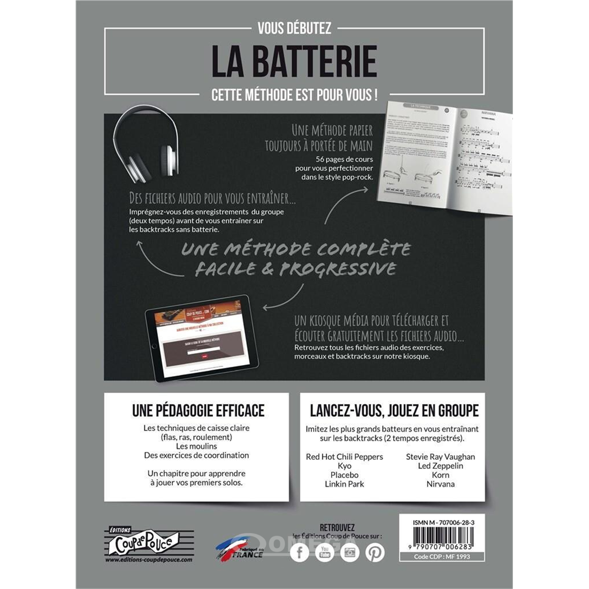COUP DE POUCE Méthode Batterie Vol 3