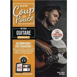 COUP DE POUCE Méthode Guitare Acoustique Débutant Vol 1