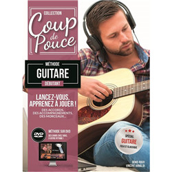 COUP DE POUCE Méthode Guitare Folk Débutant