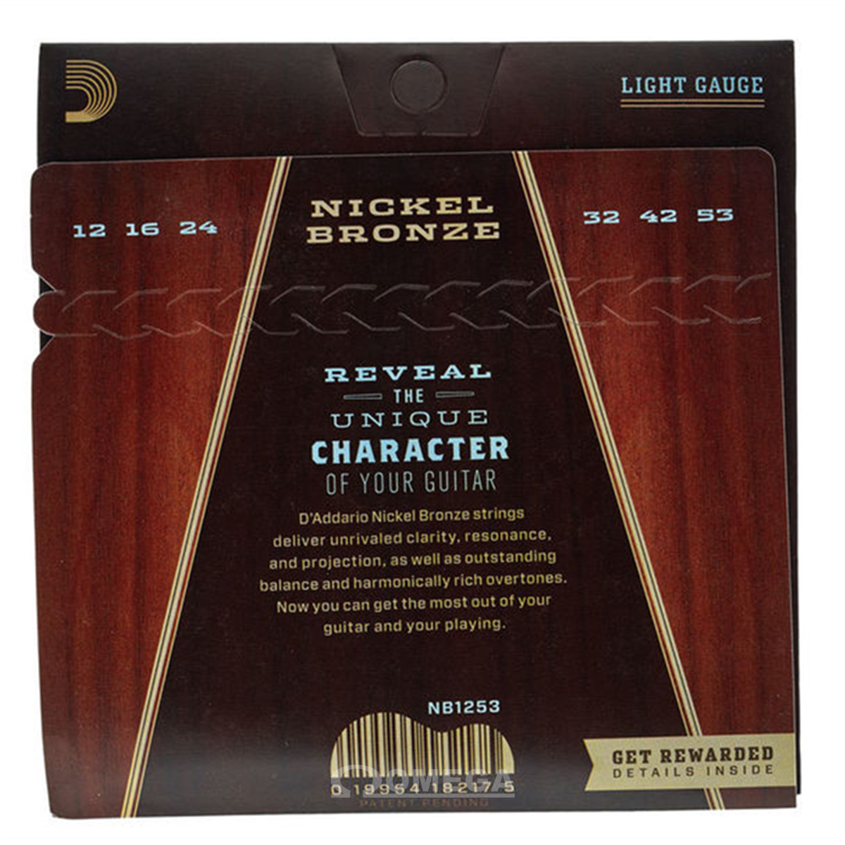 D ADDARIO NB1253 Nickel Bronze Set 12 53