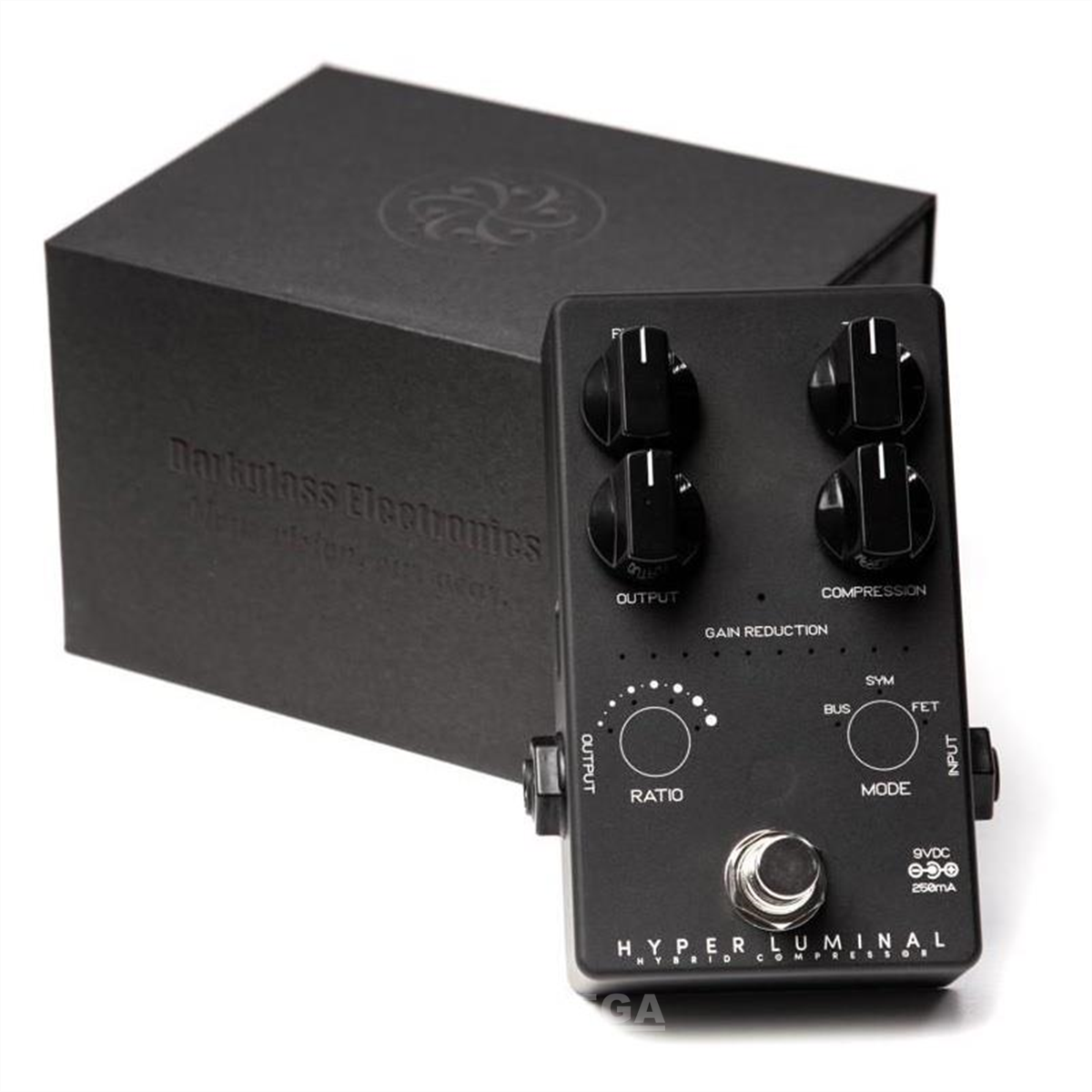 Omega Music | DARKGLASS Hyper Luminal Compressor Black Omega Music | DARKGLASS Hyper Luminal Compressor Black