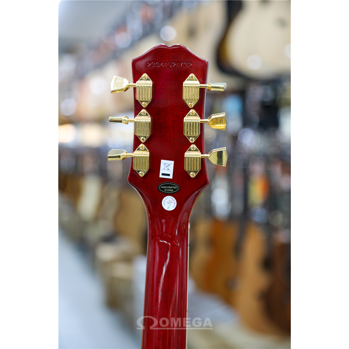 Omega Music EPIPHONE Joe Bonamassa 1963 SG Custom Dark Wine Red