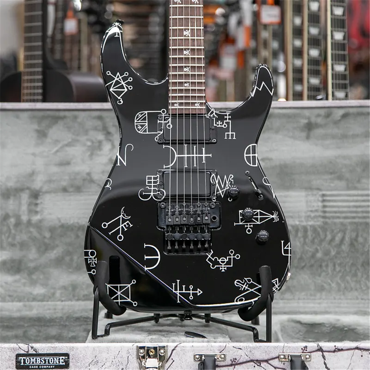 ESP KH 2 Demonology Black w Graphic