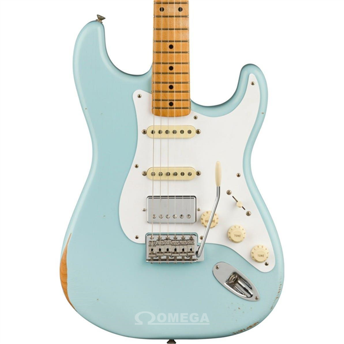Stratocaster vintera road top worn