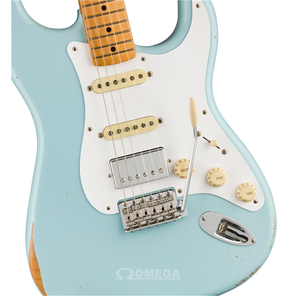 Fender stratocaster hss blue deals