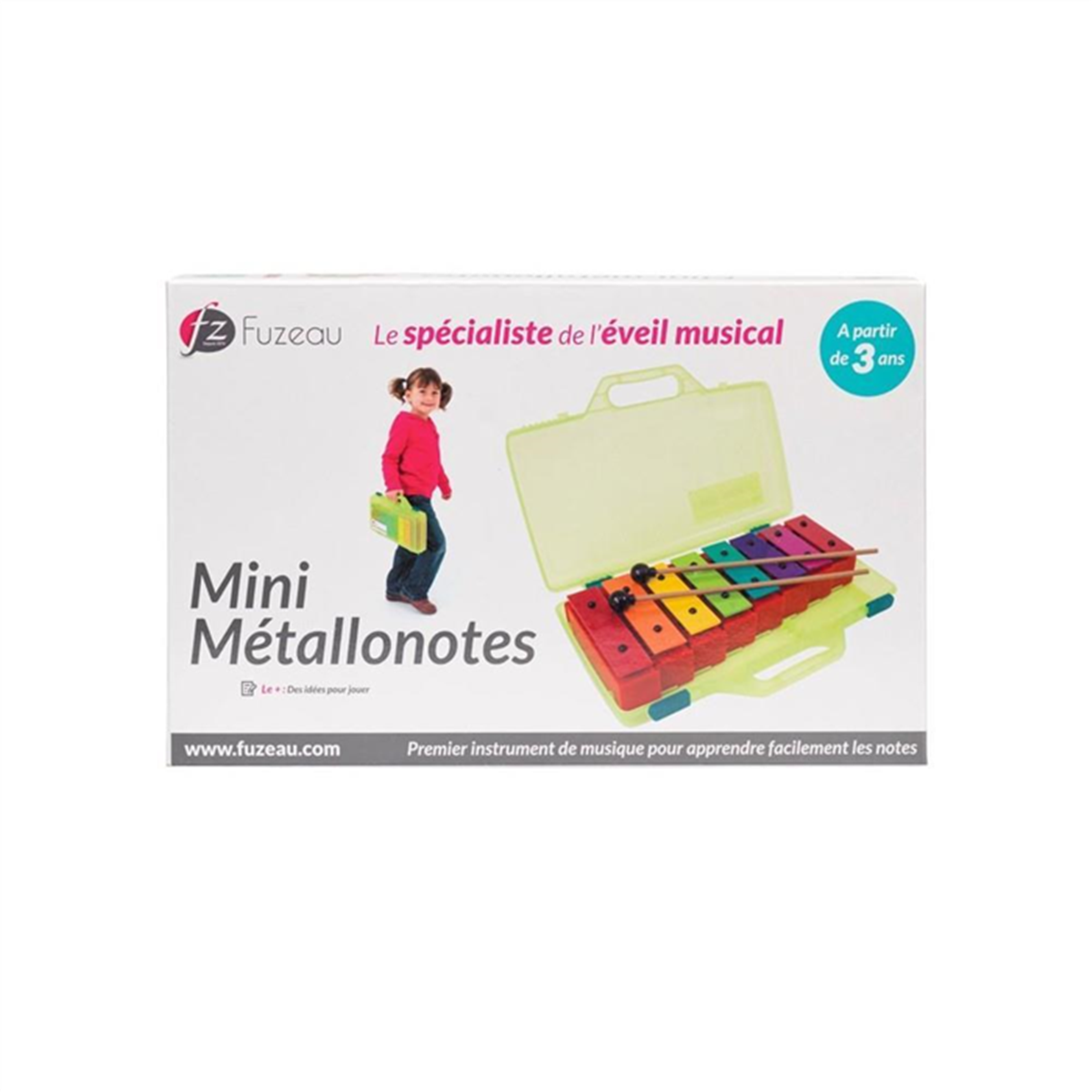 FUZEAU - 8288 - Mini-métallonotes - 8 Lames Métal - 1 Couleur = 1 Note FUZEAU - 8288 - Mini-métallonotes - 8 Lames Métal - 1 Couleur = 1 Note