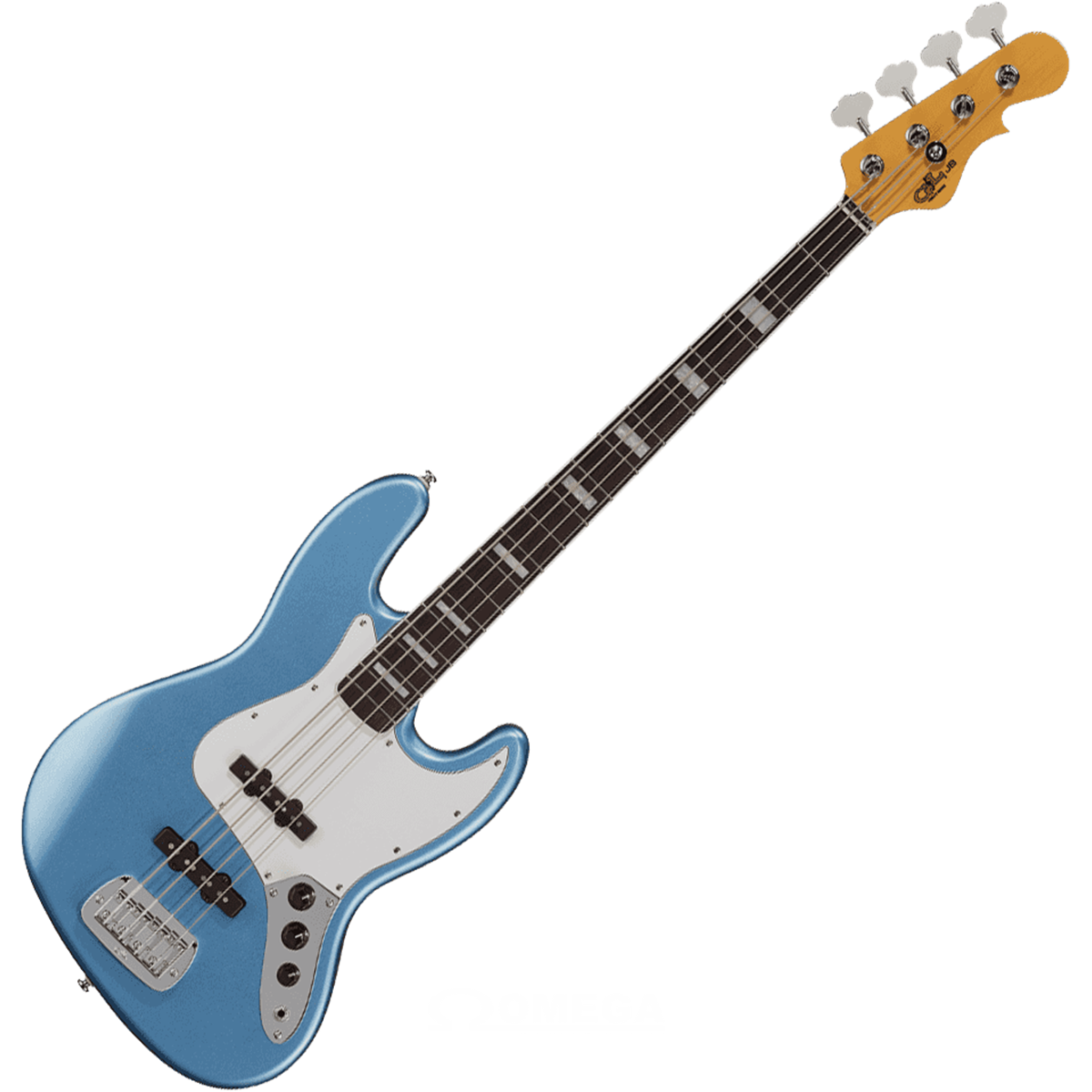 G L Tribute Jazz Bass Lake Placid Blue