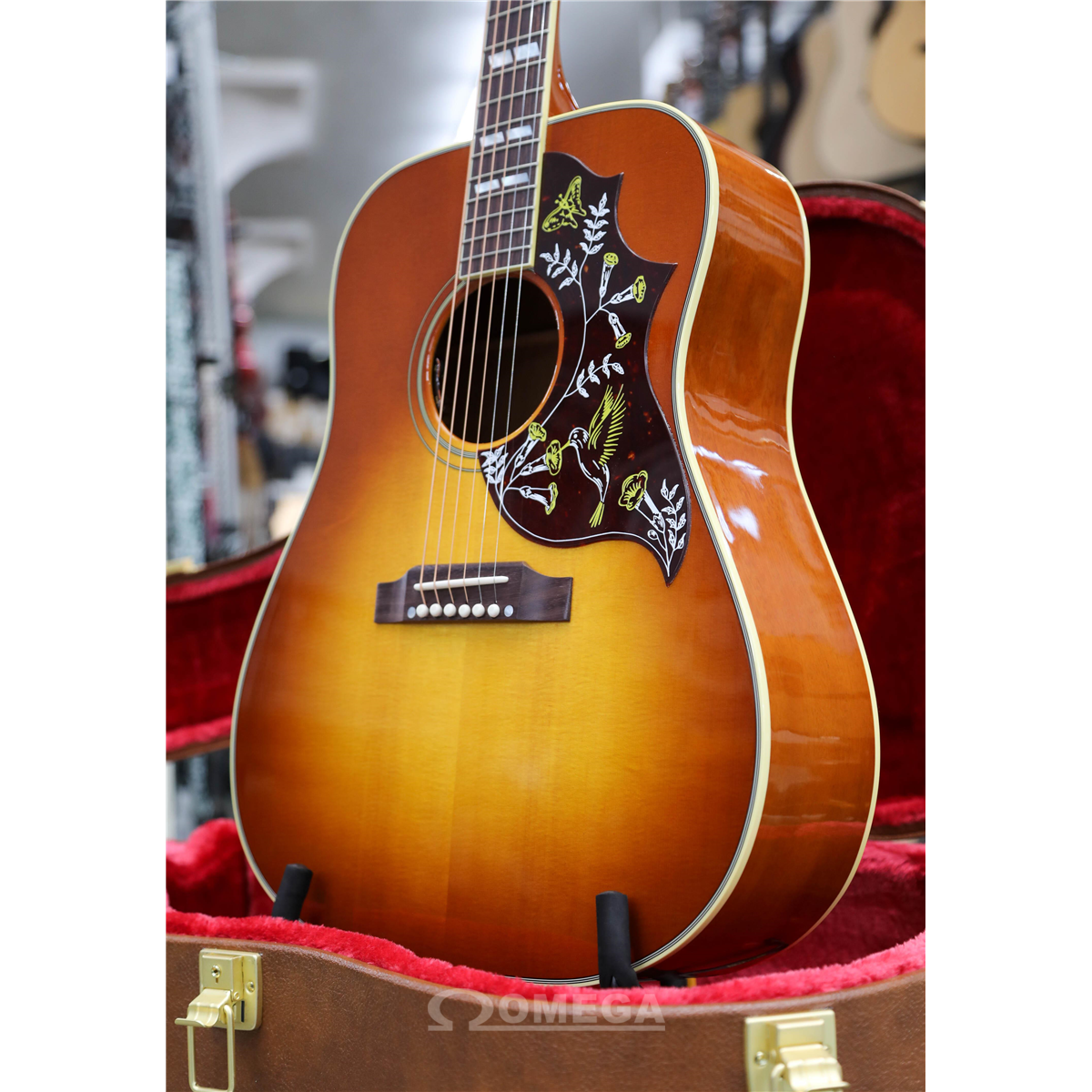 Gibson hummingbird heritage discount cherry