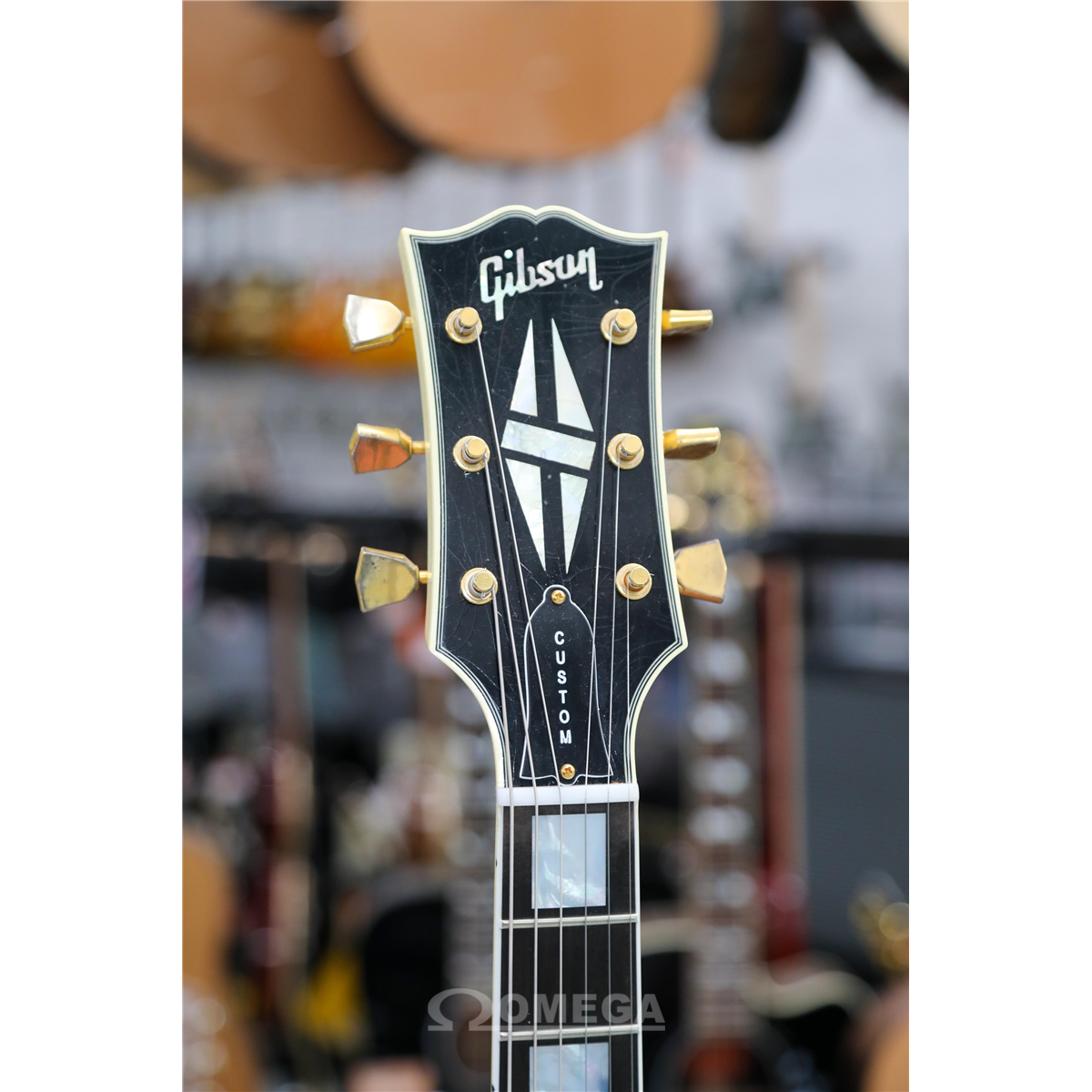 GIBSON Jimi Hendrix 1967 SG Custom Aged Polaris White