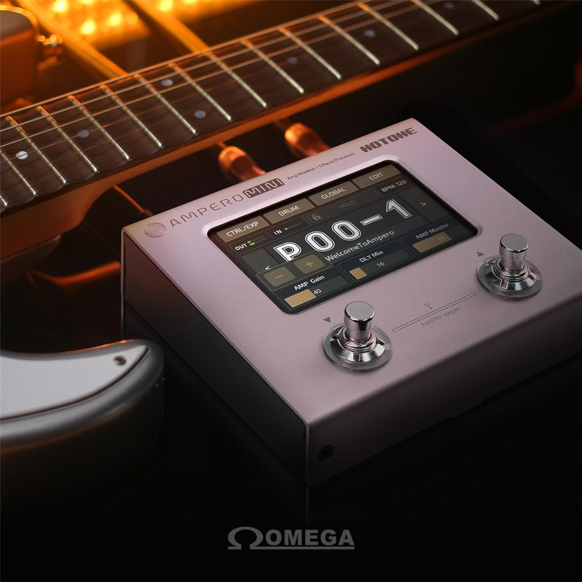 Omega Music | HOTONE MP-50PT Ampero Mini Purple Taro Omega Music | HOTONE MP-50PT Ampero Mini Purple Taro