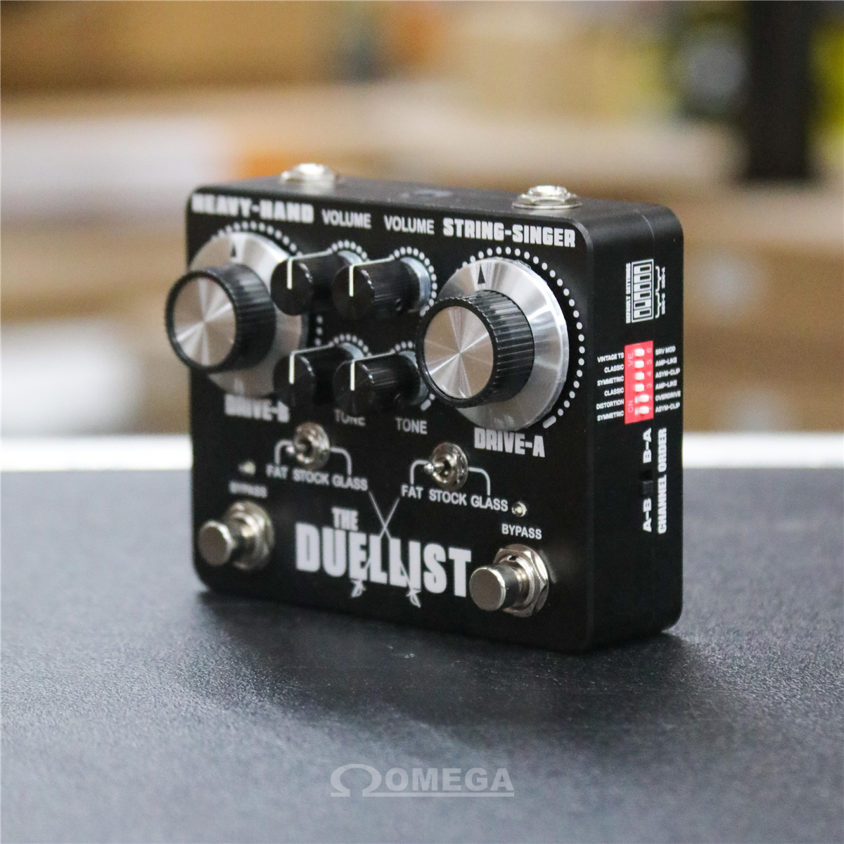 KingTone The Duellist Dual Overdrive Black