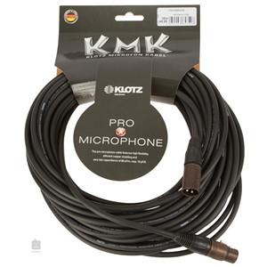 Câble microphone professionnel KMK XLR m/f Neutrik 2m KLOTZ : Câble Micro  Klotz 