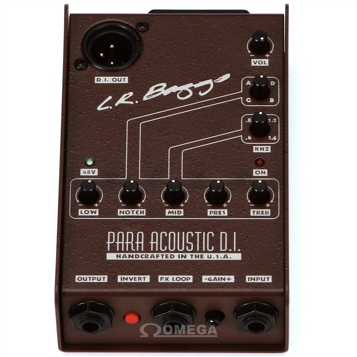 Omega Music | LR BAGGS Para Acoustic DI Preamp Omega Music | LR BAGGS Para Acoustic DI Preamp