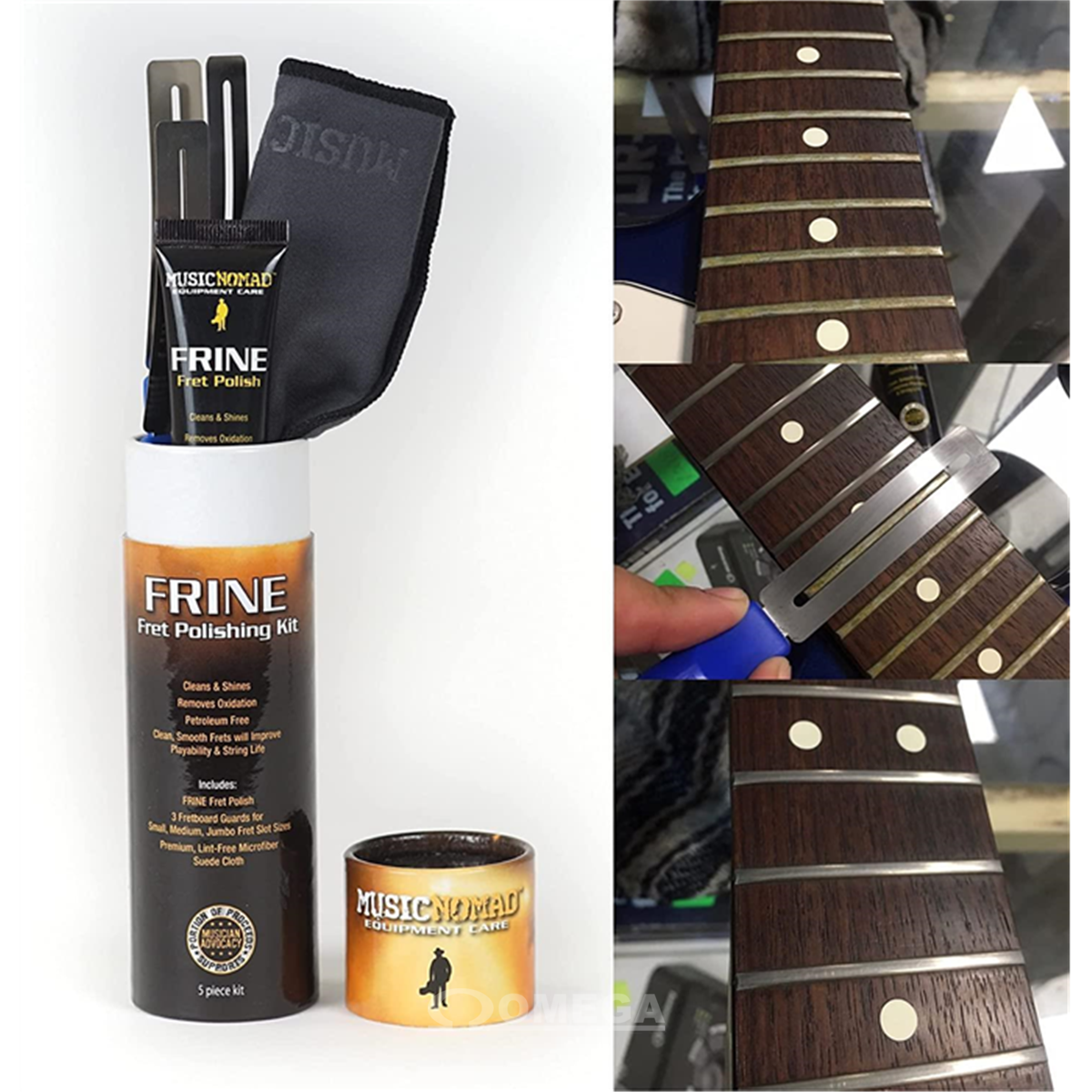 Guitar fret polishing online kit