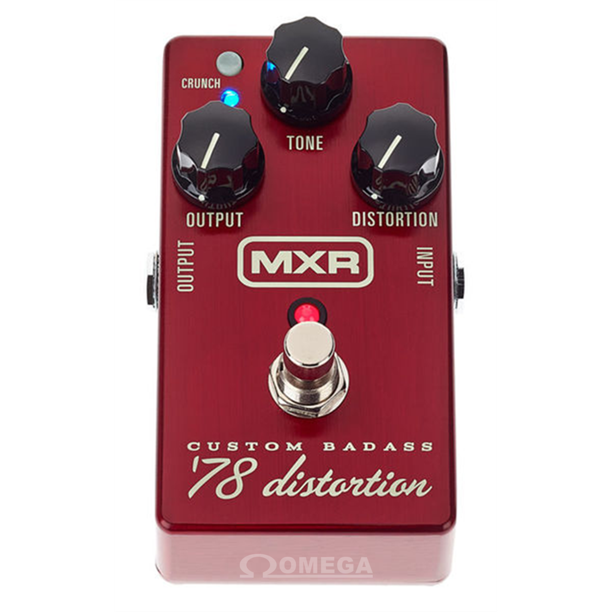 Omega Music | MXR 78 Custom Badass Distortion Omega Music | MXR 78 Custom Badass Distortion