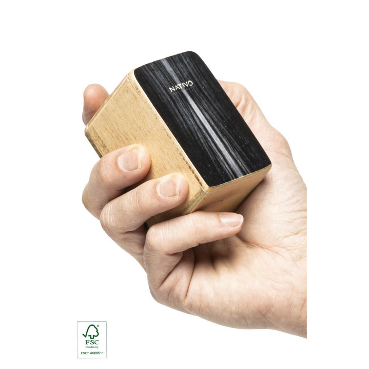 NATIVO Mini Cajon Shaker Noir