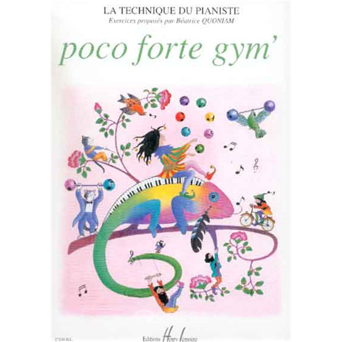 QUONIAM B. Poco Forte Gym (piano) Ed. H. Lemoine