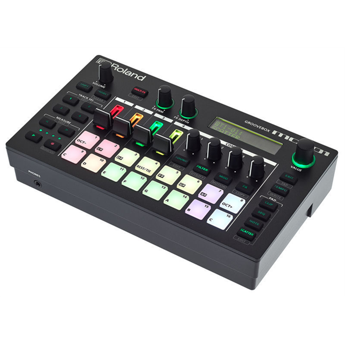 Groove Box Roland Omega Music | ROLAND MC-101 Groovebox Aira