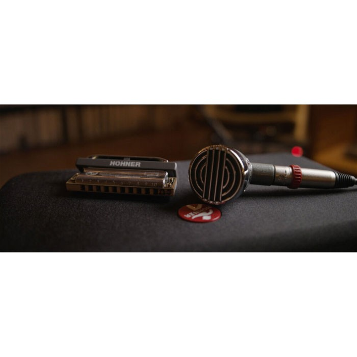 Omega Music SE Electronics HB52 Microfoon voor harmonica