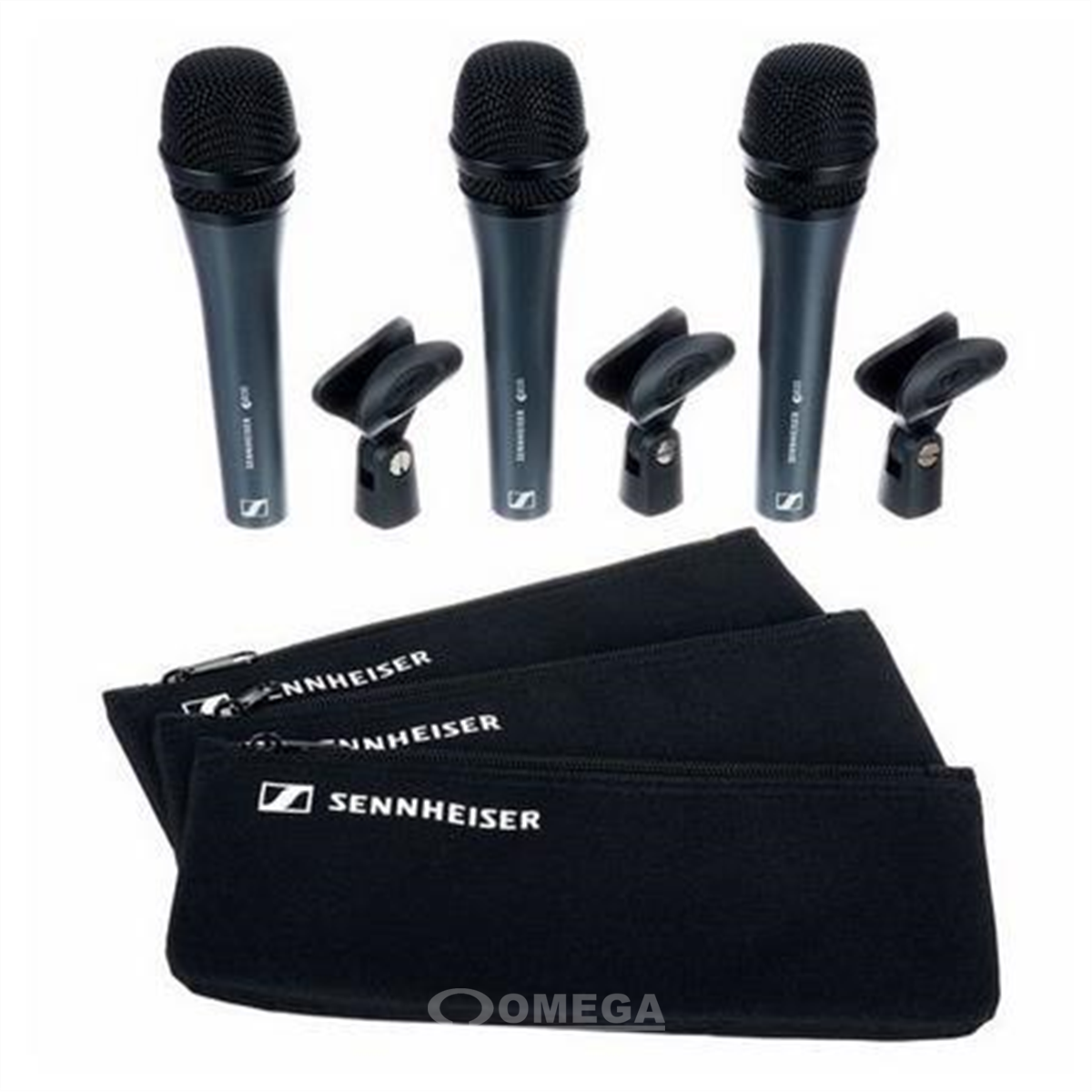 Omega Music  SENNHEISER E 835 3-Pack Micro cardioïde
