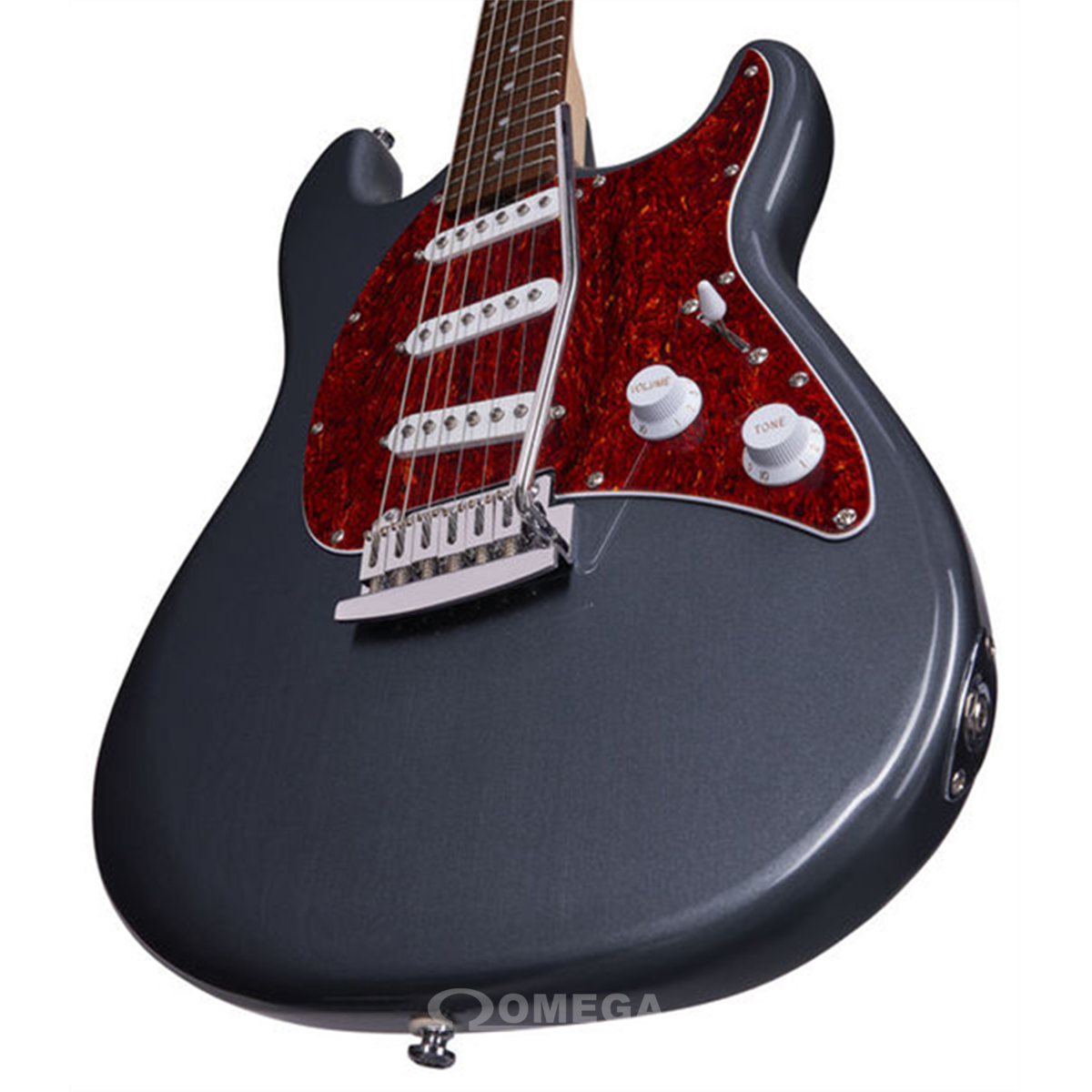 Omega Music STERLING by Music Man CT30 Cutlass Charcoal Frost