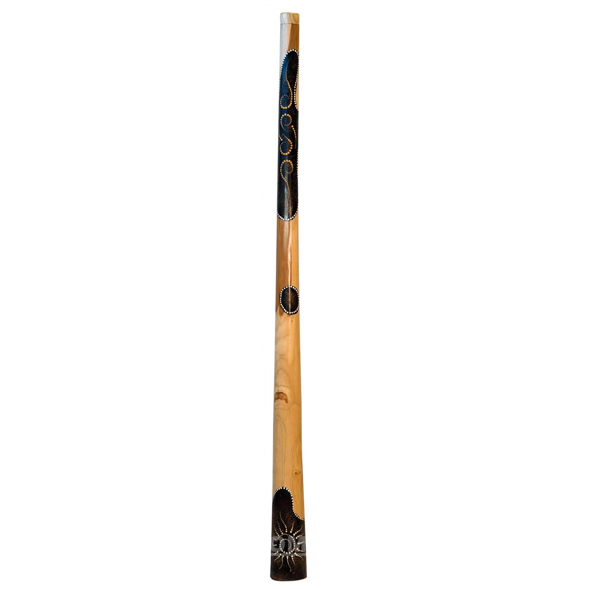Teak didgeridoo top