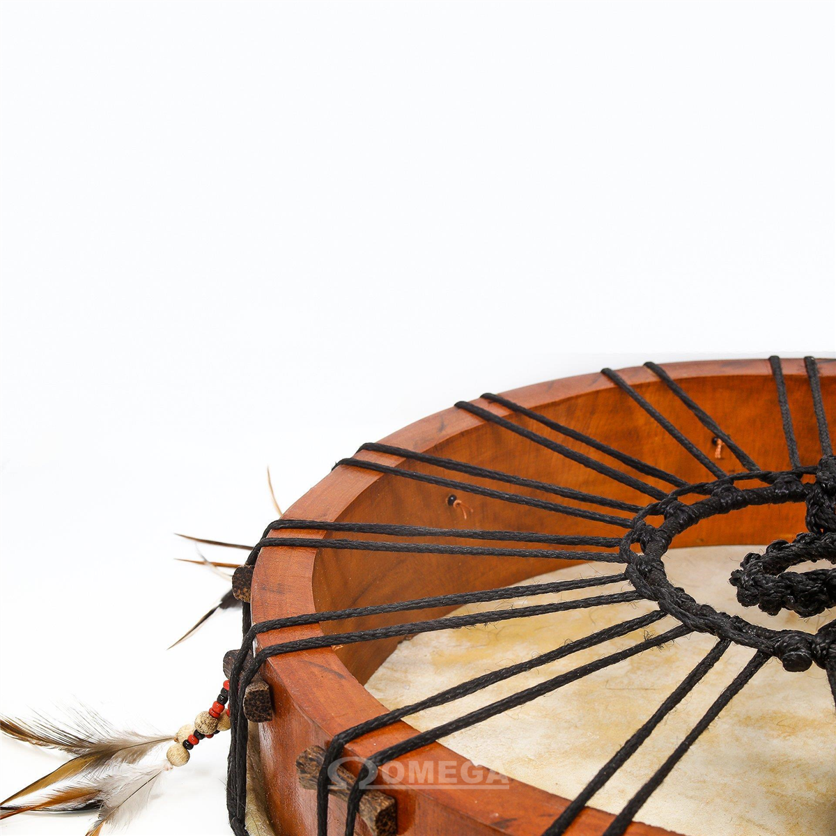 Goat Frame Round Omega Music | TERRE Frame drum goat round 38cm