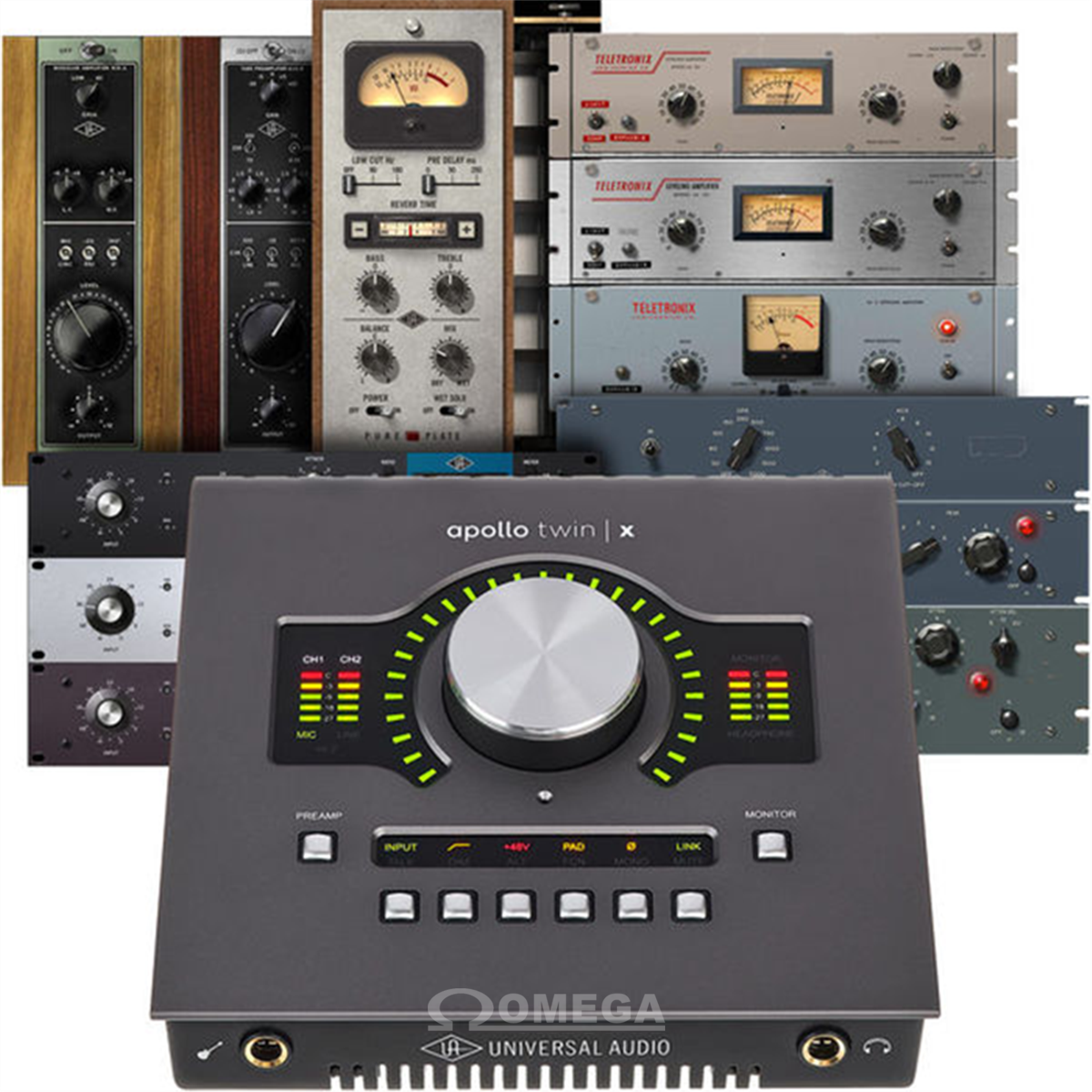 Apollo Twin X Thunderbolt 3 Audio Interface – Born to Make Records 